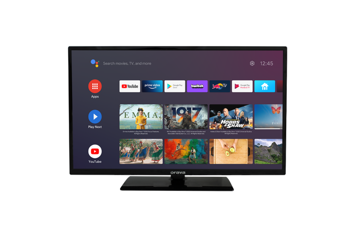 Telev Zory Smart Led Aj Android Tv R Zne Uhloprie Ky