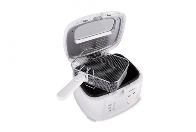 Compact deep fryer