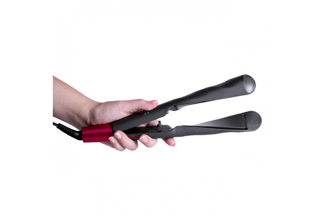 Iron and hair curler 2 in 1