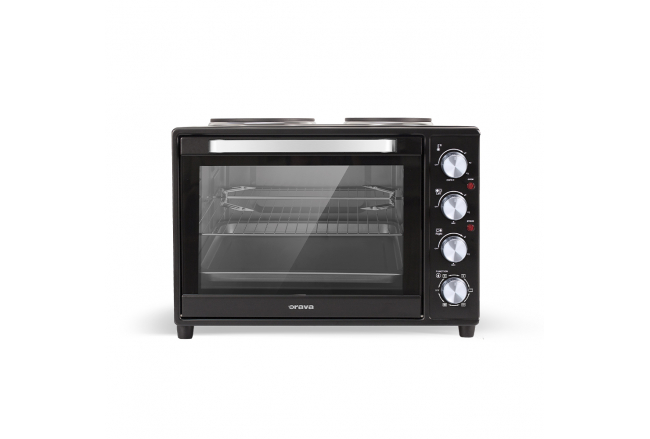 Electric oven with double plate 38L