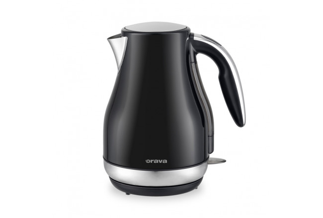 Design stainless steel kettle 1,7 l, black